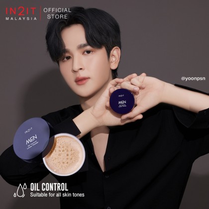 IN2IT Men Oil Control Loose Powder (MLPM) [Halal Certified]
